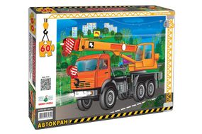 Пазл 60 елем. "Автокран " КФІ