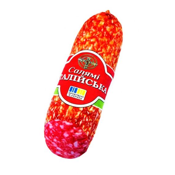 Дитяча м'яка іграшка "Ковбаса Салямі" KOV-S-1, 48 см