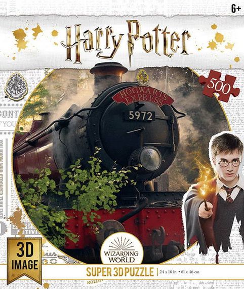 Пазл 3D 32506 "Harry Potter. Поїзд" 500 елементів, в коробці (6903317395828)