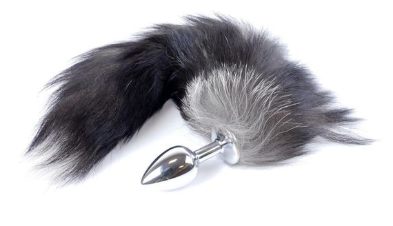 Анальна пробка ( розмір S ) із хвостом Boss Series - Fox TAIL Black XXL, BS6400097 sexstyle | Зображення 3