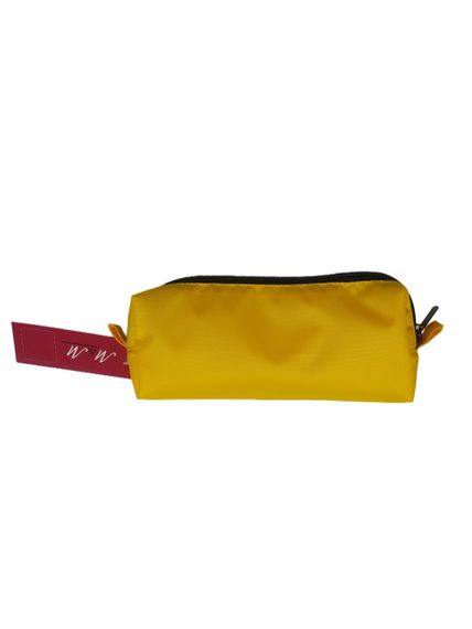 Пенал шкільний косметичка М&М 210х80х40 Жовтий (213723)
