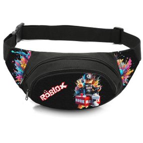 Сумка-бананка дитяча з принтом Roblox поясна сумка для хлопчика (4441)