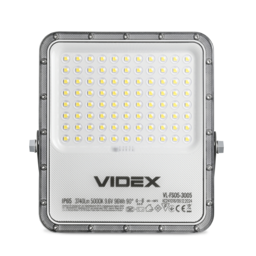 LED Прожектор 5000К 3740Lm автономний VL-FSO5-3005 Videx | Зображення 2