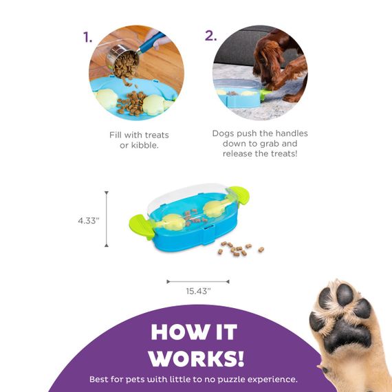 Інтерактивна іграшка для собак Outward Hound Paw N' Play Dog Puzzle | Зображення 3