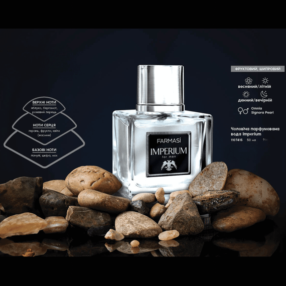 Тестер пробник чоловічої парфумованої води Farmasi Imperium 1.4 мл | Зображення 2