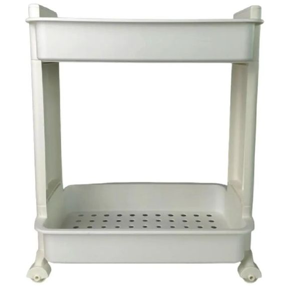 Полиця-органайзер Motek двоярусна на колесах (MR-02)