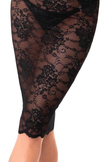 Платье Noir Handmade F338 Lace midi dress Черный XL | Зображення 7