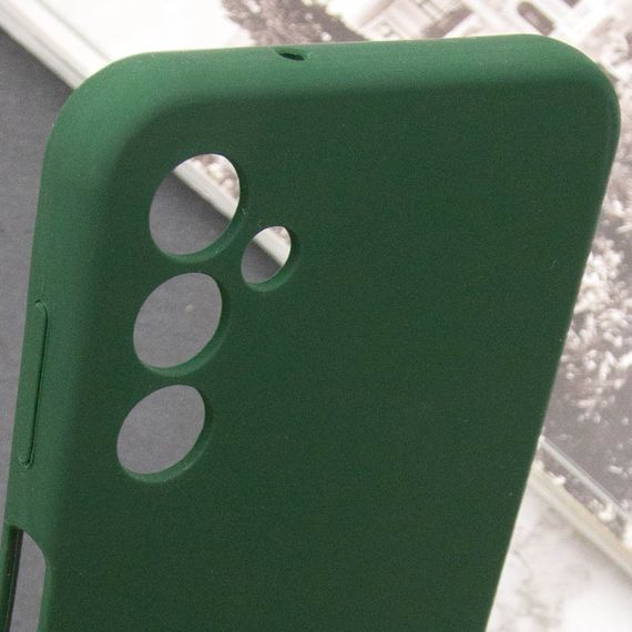 Чехол Silicone Cover Lakshmi Full Camera (AAA) для Samsung Galaxy A25 5G Зеленый / Cyprus Green | Зображення 5