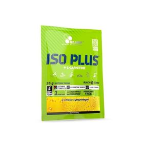 Ізотоник - Енергетик  Iso Plus+ L-Carnitine 35g sachet (Lemon)