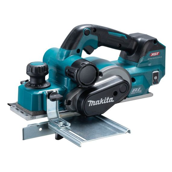 Рубанок акумуляторний Makita KP001GZ (82 мм, 15000 хв-1, BL, XGT, AWS, без акумуляторів та зарядного пристрою)