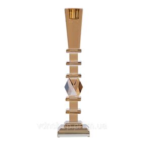 Свічник скляний 27.5 (см) високий класичний HP36555L