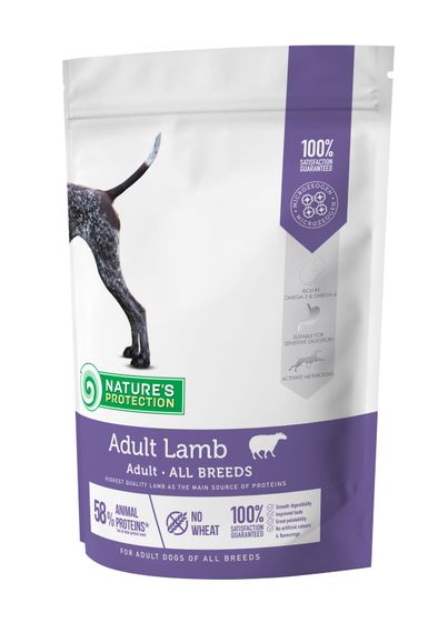 Nature's Protection Adult Lamb All Breeds Сухий корм для собак 500 г