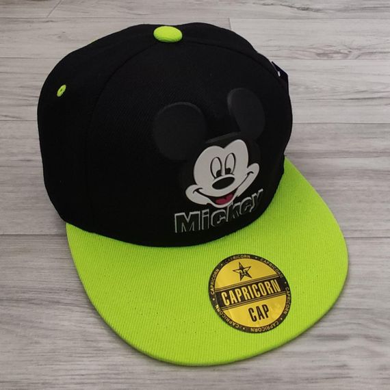 Кепка дитяча снепбек (Snapback) в стилі Міккі Чорний 50-54р (2220) | Зображення 6