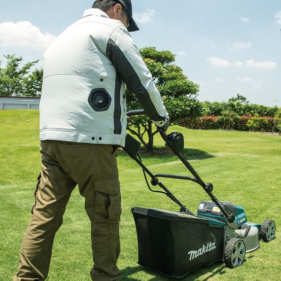 Куртка акумуляторна з вентиляцією Makita DFJ213AXL (LXT, CXT, без акумуляторів та зарядного пристрою) | Зображення 2