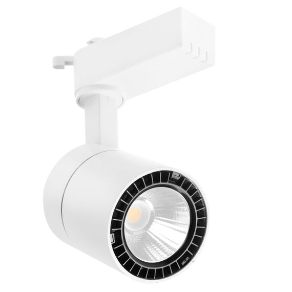 Светильник трековый поворотный LED KW-208/12W NW WH COB | Зображення 5