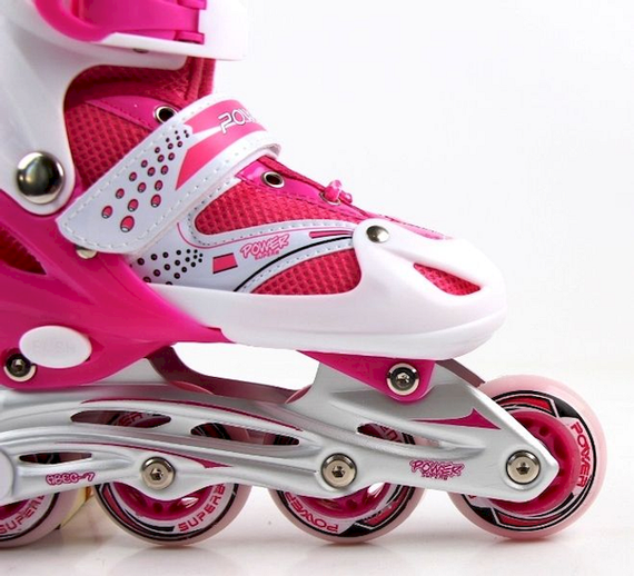 Комплект роликовые коньки раздвижные Scale Sports с шлемом и защитой S (31-34) | Зображення 5