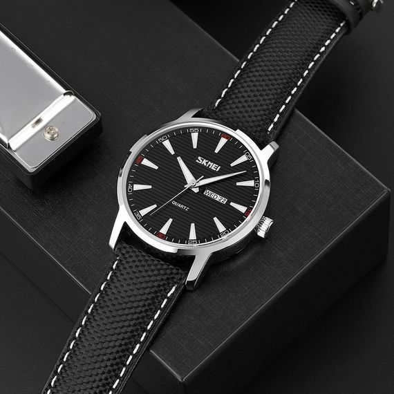 Skmei 9303SIBK Silver-Black | Зображення 2