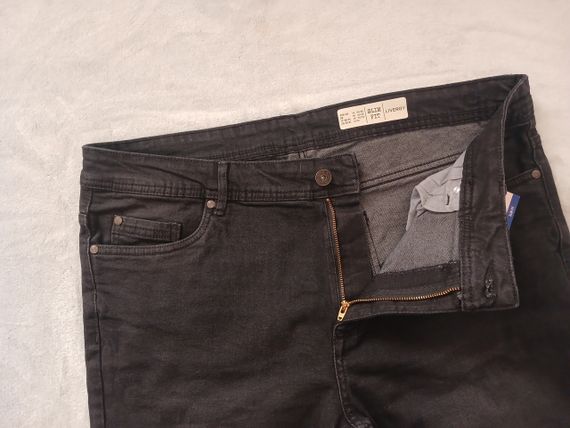 Чоловічі завужені джинси slim fit | Зображення 1