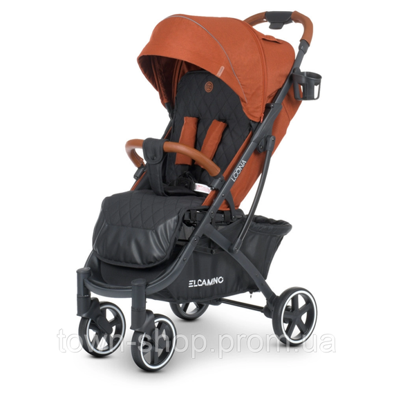 Коляска детская прогулочная EL CAMINO ME 1090-1 Rooibos Orange