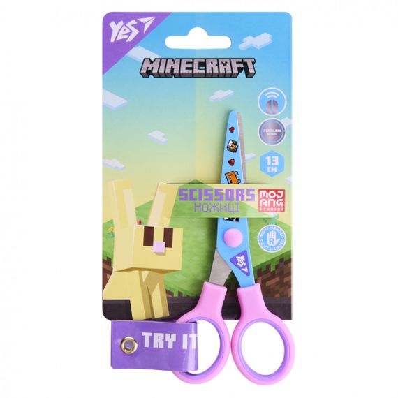 Ножиці канцелярські YES Minecraft Spring 480471 13 см