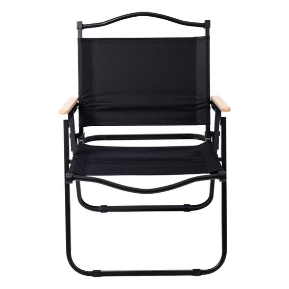 Крісло розкладне туристичне 46х54х75 см крісло складне для пікніка на природу Чорне | Зображення 1