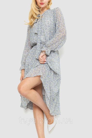 Плаття вільного крою на підкладці колір бузковий розмір S-M FA_007879 | Зображення 1