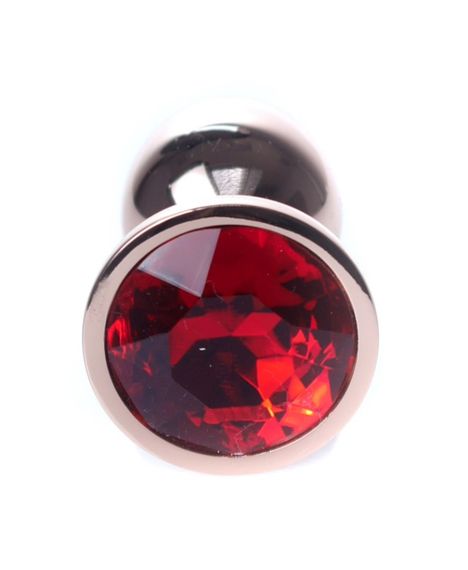 Анальна пробка - Jewellery Red Gold PLUG- Red | Зображення 1