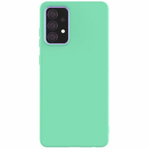 Чохол Candy Silicone для Samsung Galaxy A13 колір Бірюзовий