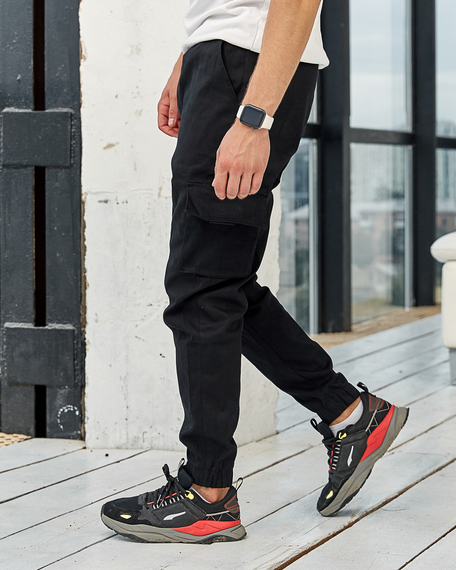 Штани Карго чорний S L | Зображення 9