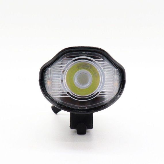 Велофара с компьютером и сигналом, от USB, XA-585-T6+2LED / Водостойкий велосипедный фонарь / Велокомпьютер | Зображення 4