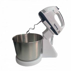 Стационарный электрический миксер с чашей Rainberg RB-1006 500W с насадками для замешивания крутого теста