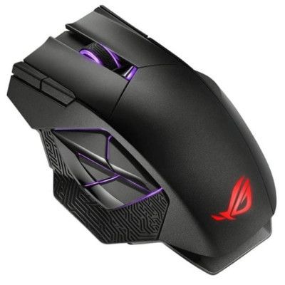 Мышка ASUS Rog Spatha X Wireless/USB Black (90MP0220-BMUA00) | Зображення 2