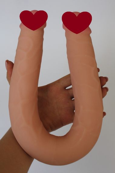 Двухсторонний фаллоимитатор EGZO sexstyle