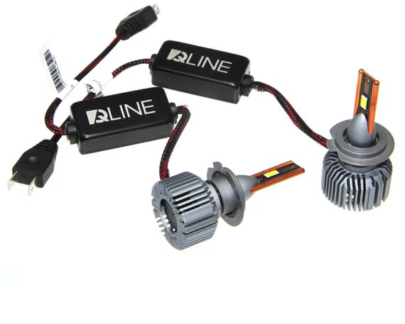 Лампи світлодіодні QLine Ultra +200% 55 W H7 6000 K (2шт.)