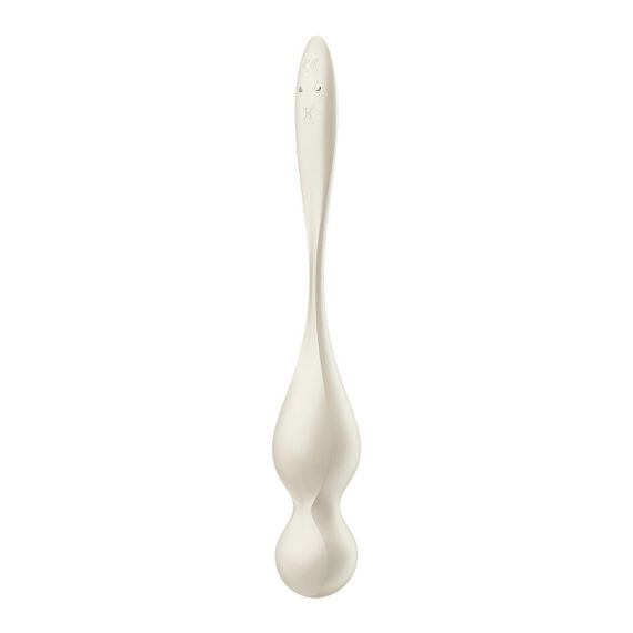 Вагінальні смарт-кульки з вібрацією Satisfyer Love Birds 1 Connect App White, 78 г Sex Aura | Зображення 3
