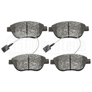 Колодки тормозные передние Fiat Doblo 01-/Opel Combo 01-, AutoTechteile, 504 0177, 37282