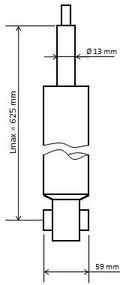 Амортизатор KYB AUDI/SEAT/SKODA/VW A3/Leon/Octavia/Golf R 12, KYB (3448024)