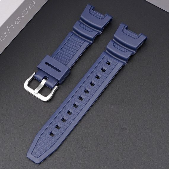 Ремешок для Casio SGW-100 Dark Blue SI | Зображення 1
