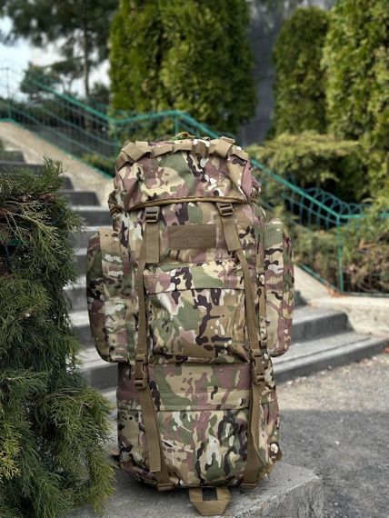 Рюкзак Мультикам тактичний Каркасний 120 Л МТР Алюмінієва рама | Зображення 7