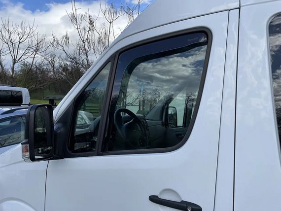 Вітровики вставні (2 шт., HEKO) для Mercedes Sprinter W906 2006-2018 рр | Зображення 3