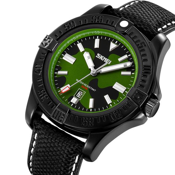 Чоловічий годинник Skmei 9339CMGN Camo Green | Зображення 1
