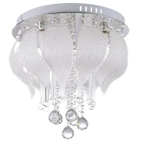 Люстра потолочная торт хрустальная E14 CH (BCL-459C/3)