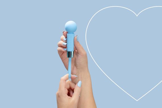 Мінівібромасажер FairyGasm Pearlstasy blue sexstyle | Зображення 5