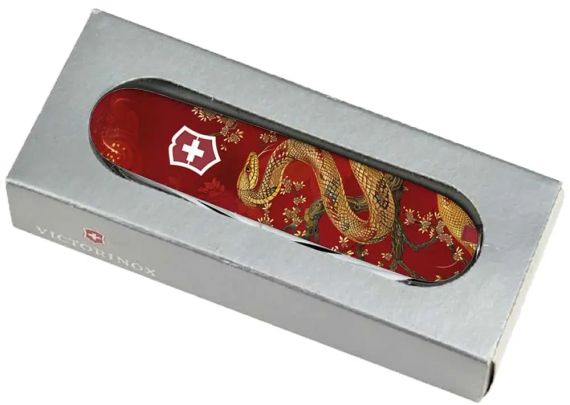 Ніж Victorinox Swiss Army Spartan Zodiac. Золота змея | Зображення 2