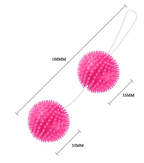 Вагинальные массажные шарики BAILE - EGG & BULLETS, BI-014036 sexstyle | Зображення 4