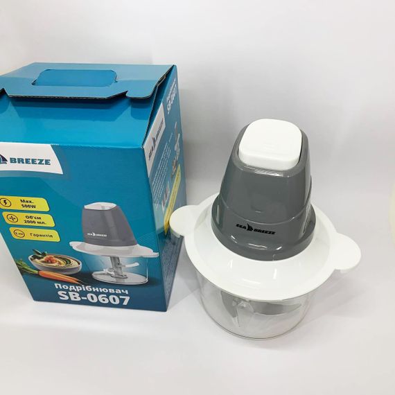 Блендер с двумя режимами скорости SeaBreeze SB-0607, Блендер для кухни с мерным стаканом ZL-10 | Зображення 3