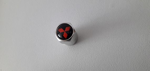 Mitsubishi ковпачок колеса на позолотник ніпель ніпеля золотник золотушнику автомобіля міттсубісі | Зображення 3