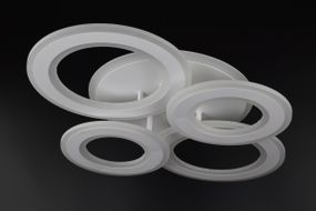 Люстра світлодіодна стельова LED світильник для квартири на стелю лед 26332 Білий 11х45х58 см.