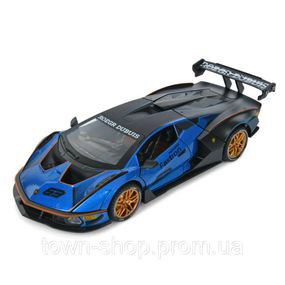 Детская инерционная машинка AP-2036(Blue) двери открываются, свет и звук, 1:24, 23 см