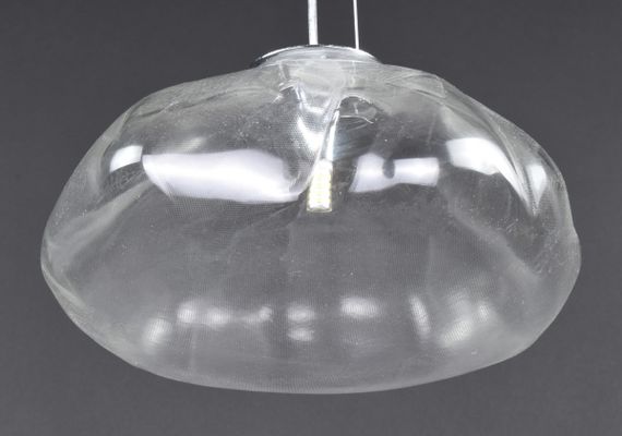 Люстра підвісна на 1 лампочку 27406 Хром 20-160х30х30 см. | Зображення 5